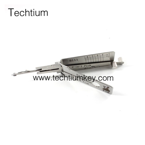 B111 Original Lishi 2 in 1 Lock pick decoder
